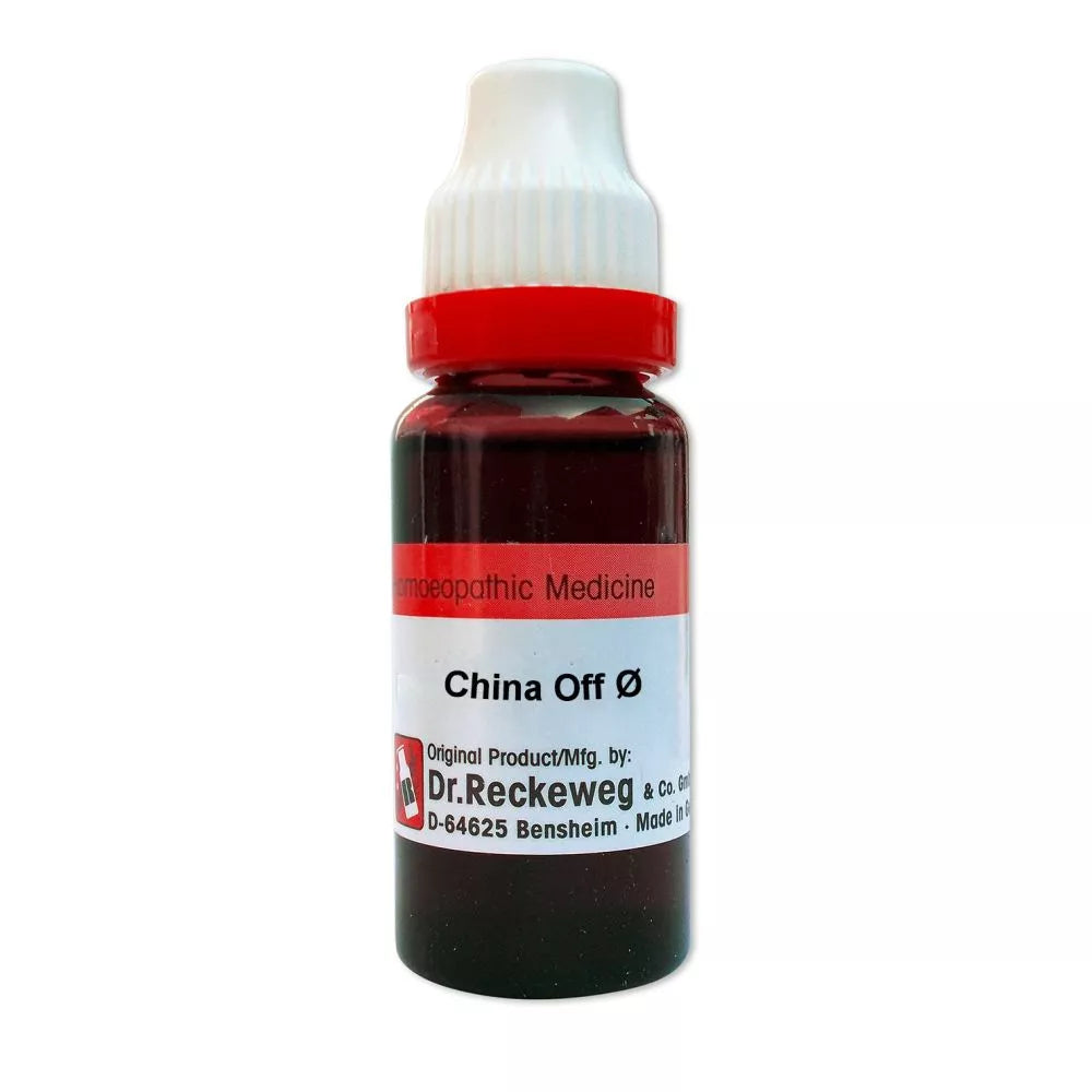 German Cinchona Officinalis (China) Homeopathy Mother Tincture | Reckeweg, WSG, 0.08 kg