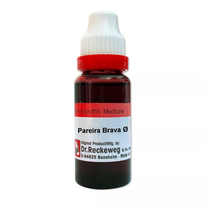German Pareira Brava Homeopathy Mother Tincture | Reckeweg, WSG, 0.08 kg