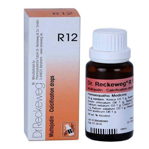Dr. Reckeweg R12 Drops Relief from Arteriosclerosis, Calcification & Calcium Deposits, 0.10 kg
