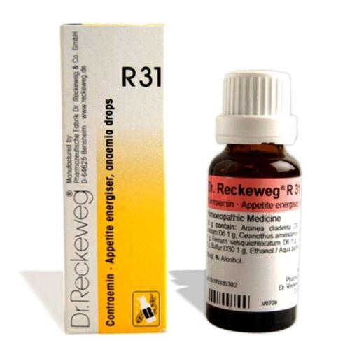 Dr. Reckeweg R31 Homeopathy Drops Anemia & Appetite Enhancer, 0.10 kg