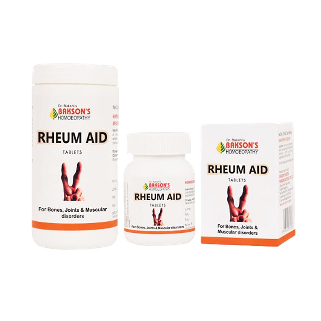 Baksons Rheum Aid Tablets for Gout, Joint Pains, Muscular Weakness, 0.30 kg