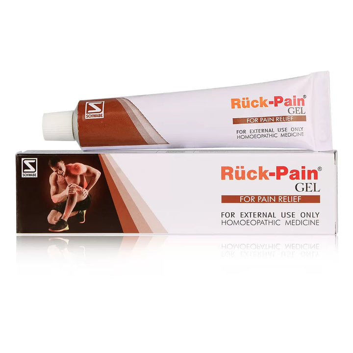 Schwabe Ruck Pain Gel Fast-Acting Relief for Muscle & Joint Pain, 0.08 kg