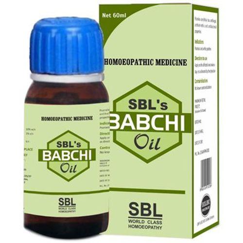 SBL Babchi Oil Ayurvedic Remedy for Skin Disorders & Leucoderma, 0.12 kg