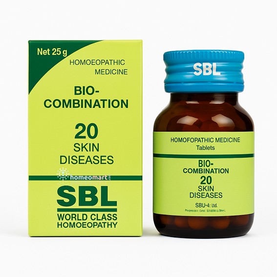 SBL Bio-combination (BC20) Tablets for Skin Conditions, 0.08 kg
