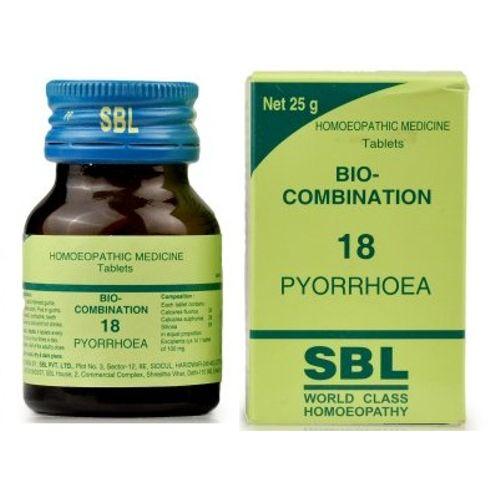 SBL Bio-combination (BC18) Tablets for Gum Boils, Toothaches & Gum Health, 0.08 kg