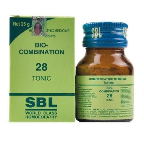 SBL Bio-combination (BC28) Tablets for Recovery & Vitality, 0.08 kg
