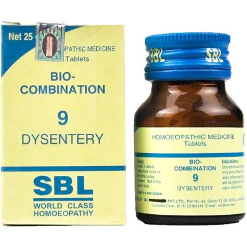 SBL Bio-combination (BC9) Tablets for Dysentery & Cramping, 0.08 kg