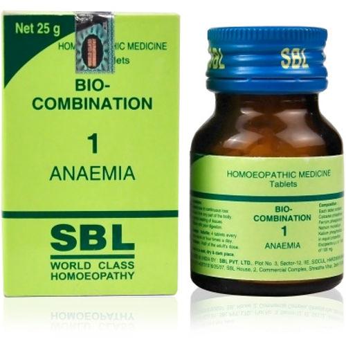 SBL Bio-combination (BC1) Tablets for Anemia & Iron Deficiency, 0.08 kg
