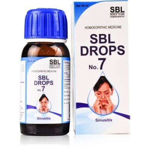 SBL Drops No 7 for Sinusitis and Blocked Nose, 0.08 kg