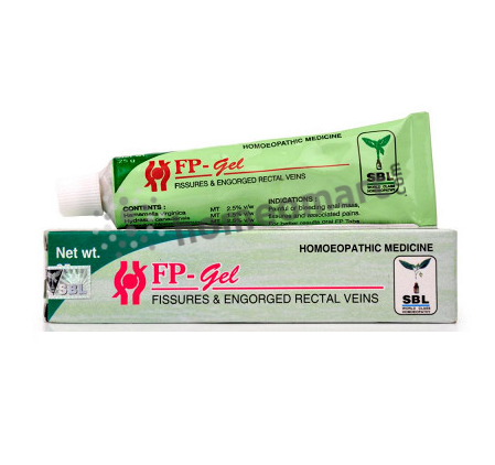 SBL FP Gel Homeopathic Relief for Hemorrhoids, Anal Fissures & Constipation, 0.08 kg