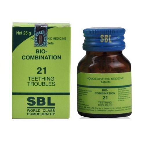 SBL Bio-combination (BC21) Tablets for Teething Troubles in Children, 0.08 kg