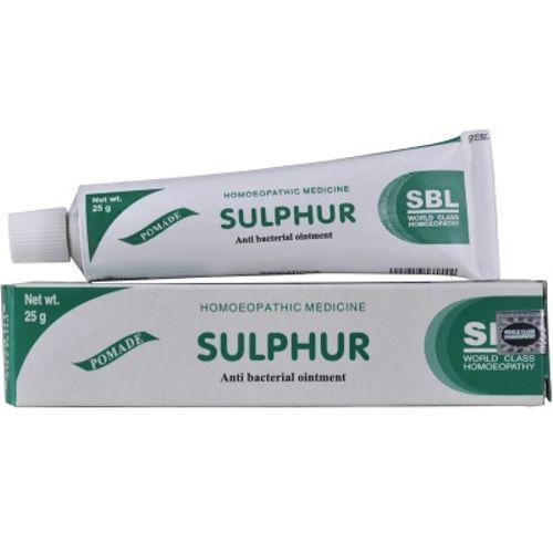 SBL Sulphur Anti Bacterial Ointment for Itchy, Dry, Scaly Skin, 0.08 kg