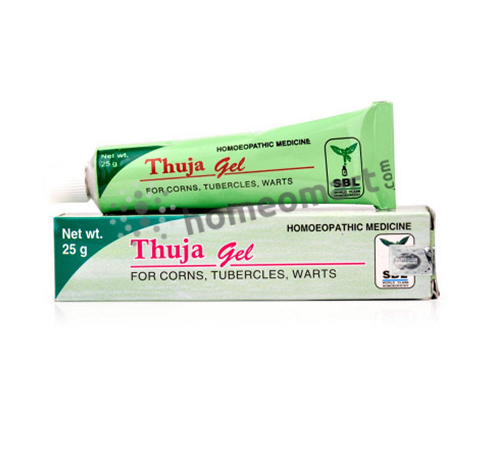 SBL Thuja Gel Natural Remedy for Warts, Corns, and Skin Problems, 0.08 kg