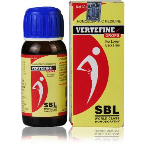 SBL Vertefine Drops Effective Homeopathic Relief for Lower Back Pain, 0.08 kg