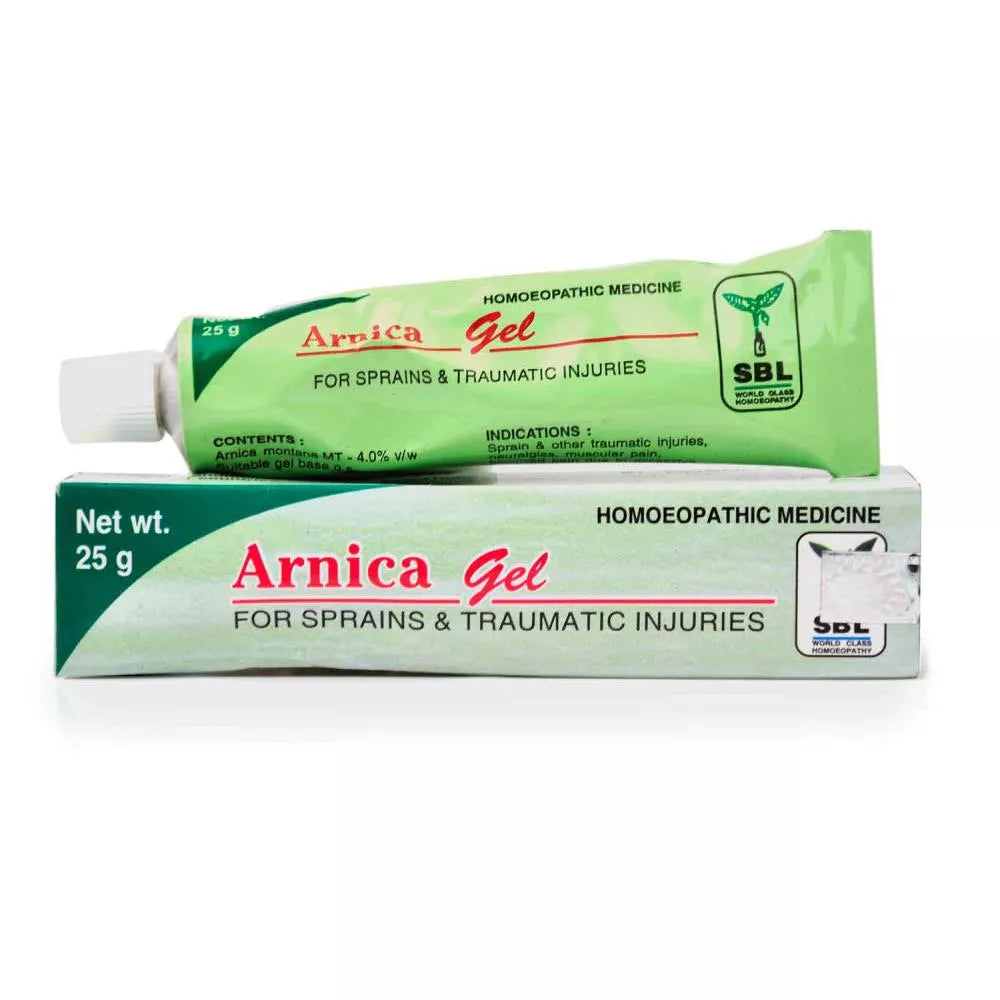 SBL Arnica Gel Homeopathic Pain Relief for Sprains, Bruises & Joint Aches, 0.08 kg