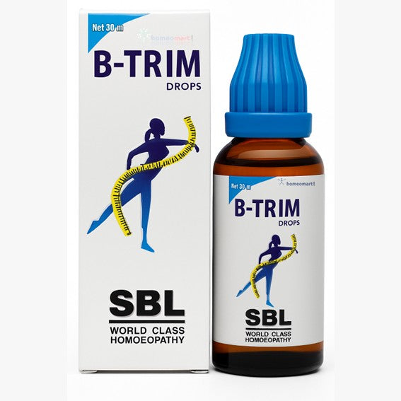 SBL B-Trim Homeopathy Drops Natural Fat Cutter & Weight Loss Solution, 0.08 kg
