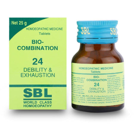 SBL Bio-combination (BC24) Tablets for Debility and Exhaustion, 0.08 kg