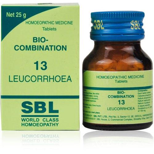 SBL Bio-combination (BC13) Tablets for Leucorrhea & General Weakness, 0.08 kg
