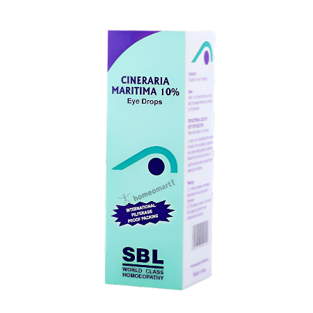 SBL Cineraria Maritima 10% Eye Drops For Clearer Vision & Cataract Support, 0.05 kg