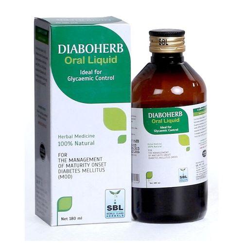 SBL Diaboherb Syrup & Capsules Homeopathic Blood Sugar Support for Diabetes, 0.20 kg