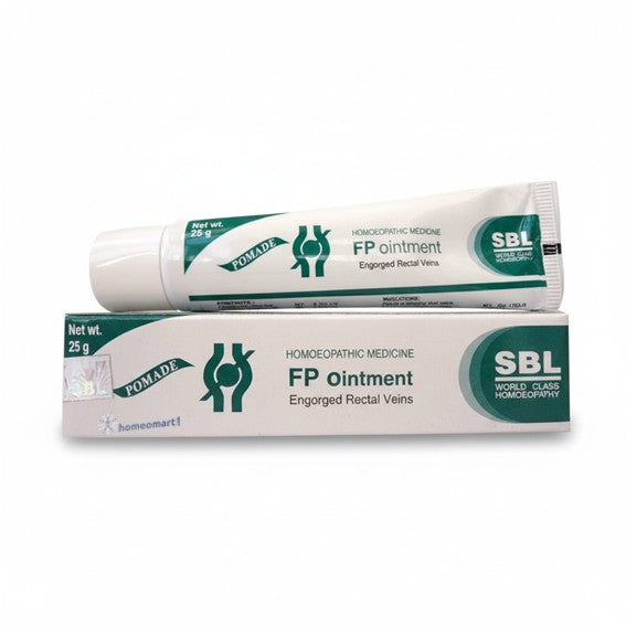 SBL FP Ointment Effective Relief for Hemorrhoids, Fissures & Constipation, 0.08 kg