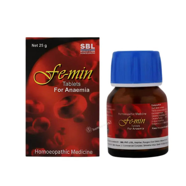 SBL Femin Tablets for Anemia & Iron Deficiency, 0.08 kg