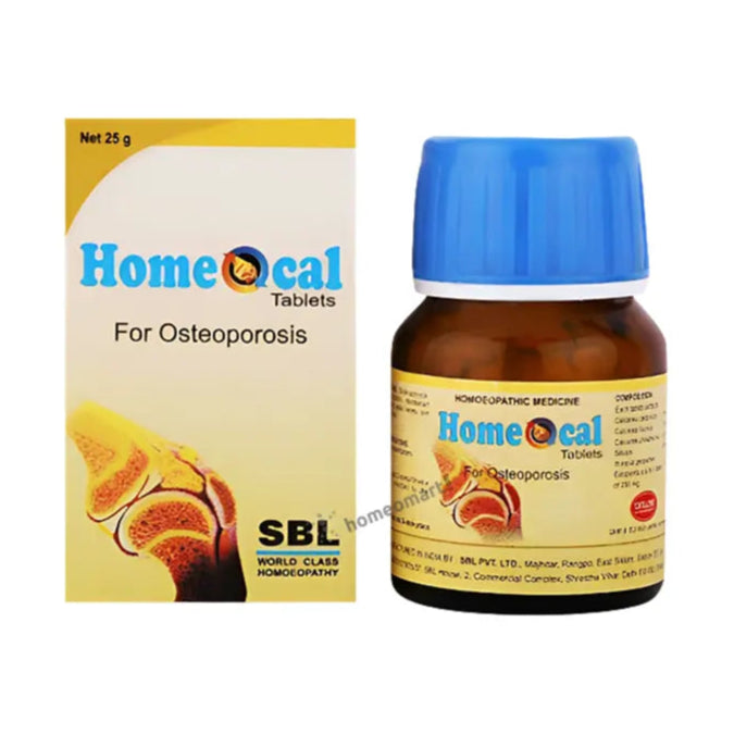 SBL Homeocal Tablets Natural Osteoporosis Relief & Bone Strengthening, 0.10 kg