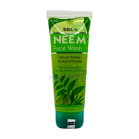 Acne & Pimple Relief with Neem - SBL's Neem Face Wash, 0.20 kg