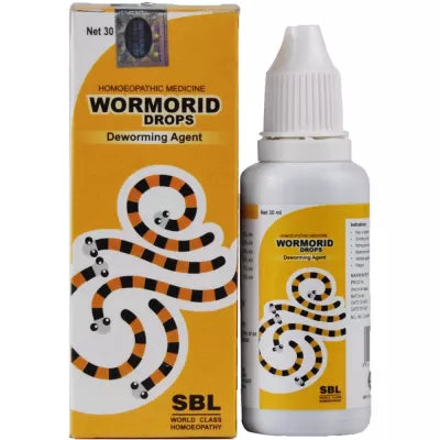 SBL Wormorid Drops Natural Deworming Solution for Children, 0.08 kg