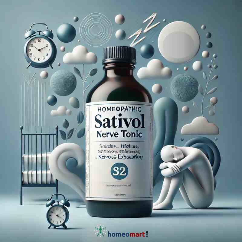 SBL Sativol Nerve Tonic: Ultimate Relief for Tiredness, Fatigue & Sleeplessness, 0.45 kg