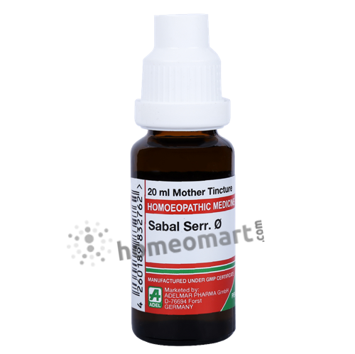 German Sabal Serrulata Homeopathy Mother Tincture | Dr. Reckeweg, WSG, 0.20 kg