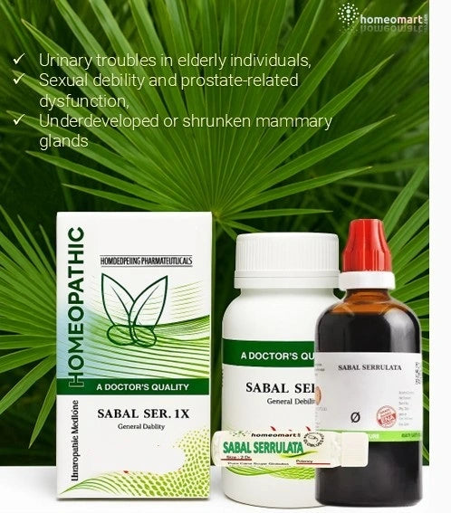German Sabal Serrulata Homeopathy Mother Tincture | Dr. Reckeweg, WSG, 0.20 kg
