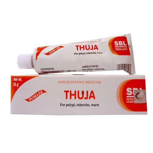 Revitalize Your Skin: SBL Thuja Pomade Ointment for Warts, Moles & Skin Disorders, 0.08 kg