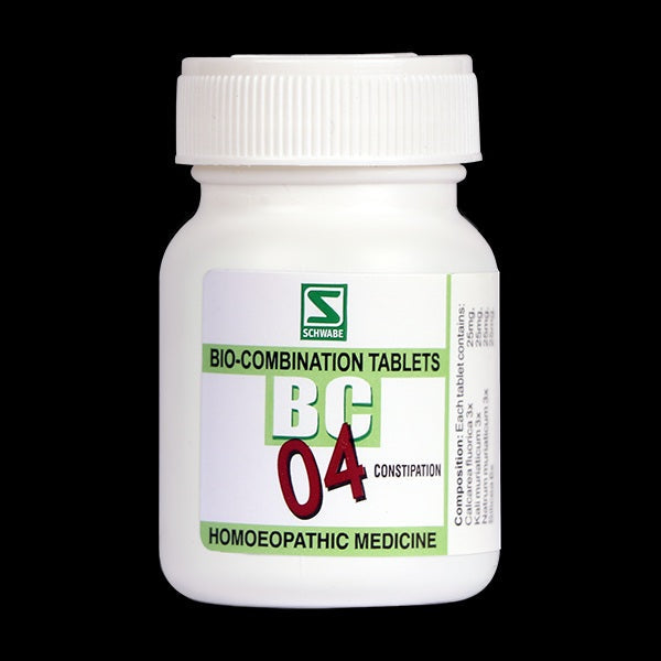 Schwabe Bio-combination (BC4) Tablets for Constipation, Bad breath, 0.08 kg