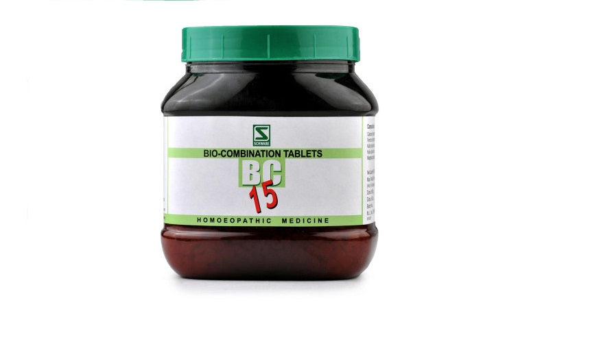 Schwabe Bio-Combination (BC15) Tablets for Irregular Periods & Menstrual Pain, 0.08 kg