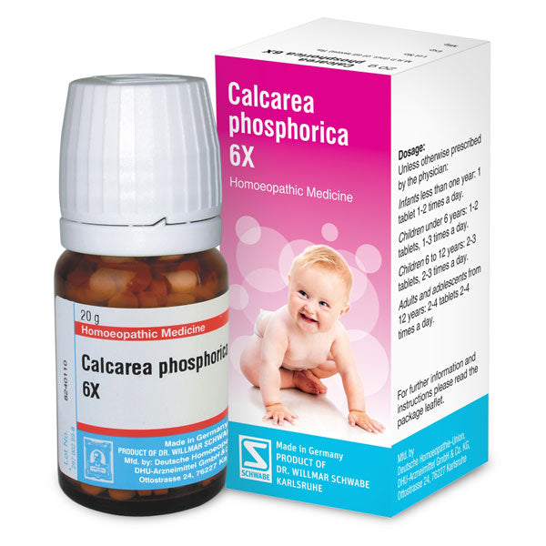 Schwabe Biochemic Calcarea Phosphorica Tablets for Strong Bones & Teeth, 0.08 kg