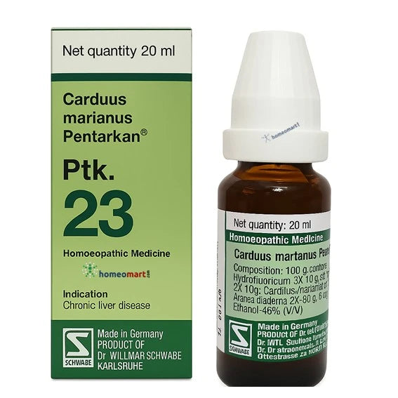 Schwabe German Carduus Marianus Pentarkan Ptk. 23 for Chronic Liver Disease, 0.08 kg