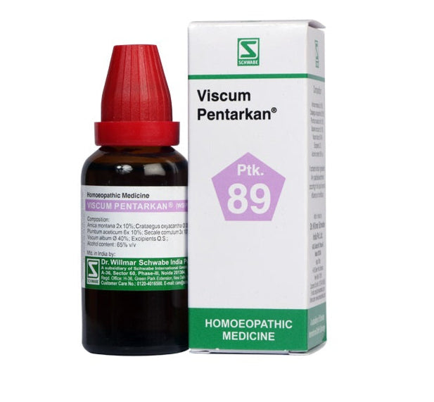 Schwabe Viscum Pentarkan Drops Natural Remedy for Hypertension, 0.08 kg