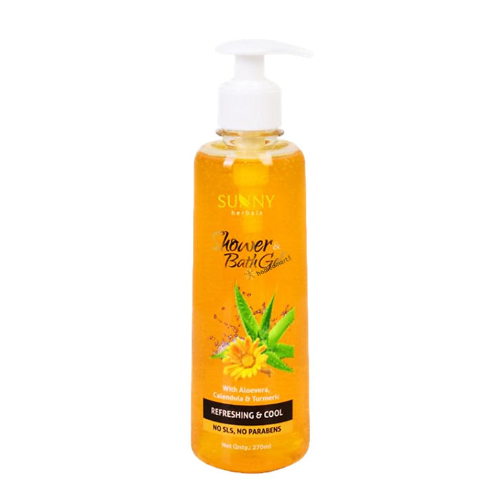 Bakson's Shower and Bath Gel with goodness of Aloevera and Calendula | 25% Off, 0.30 kg