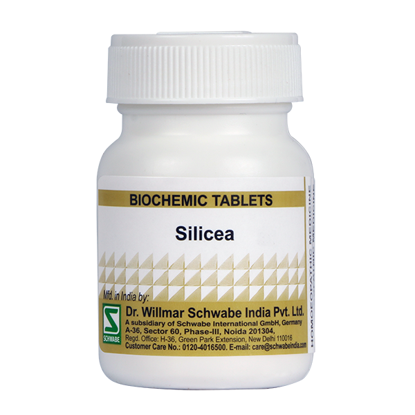 Schwabe Biochemic Silicea Tablets for Acne, Boils & Brittle nails., 0.08 kg