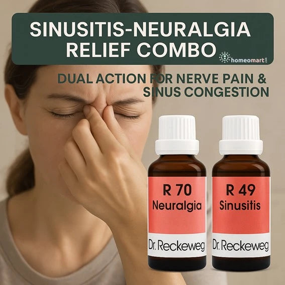 Dr. Reckeweg R70 Neuralgia Drops Relief for Trigeminal Neuralgia & Nerve Pain, 0.08 kg