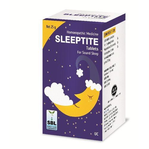 SBL Sleeptite Tablets - Homeopathy for Insomnia & Anxiety Relief, 0.08 kg