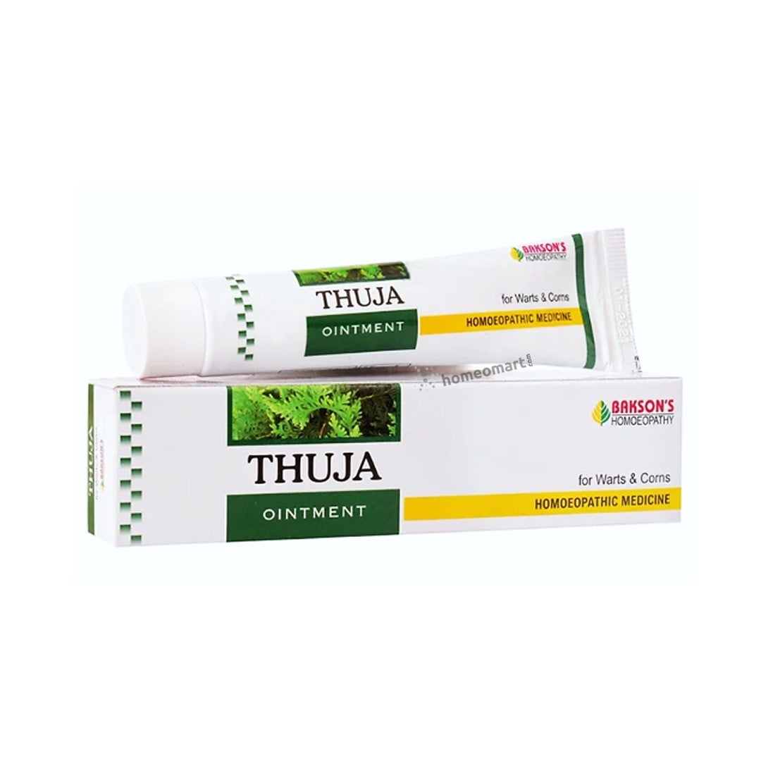 Bakson's Thuja Ointment Holistic Skin Care for Warts & Corns, 0.08 kg
