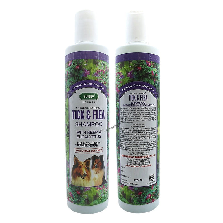 Bakson Tick and Flea Shampoo - Natural Pet Parasite Protection 30% Off, 0.60 kg