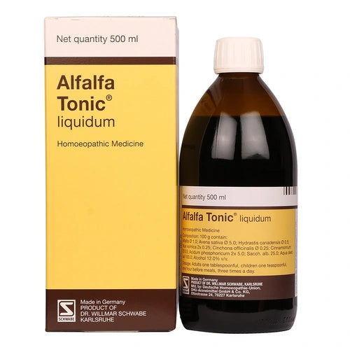 Schwabe German Alfalfa Tonic - Premium Homeopathic Family Health Supplement, 0.39 kg