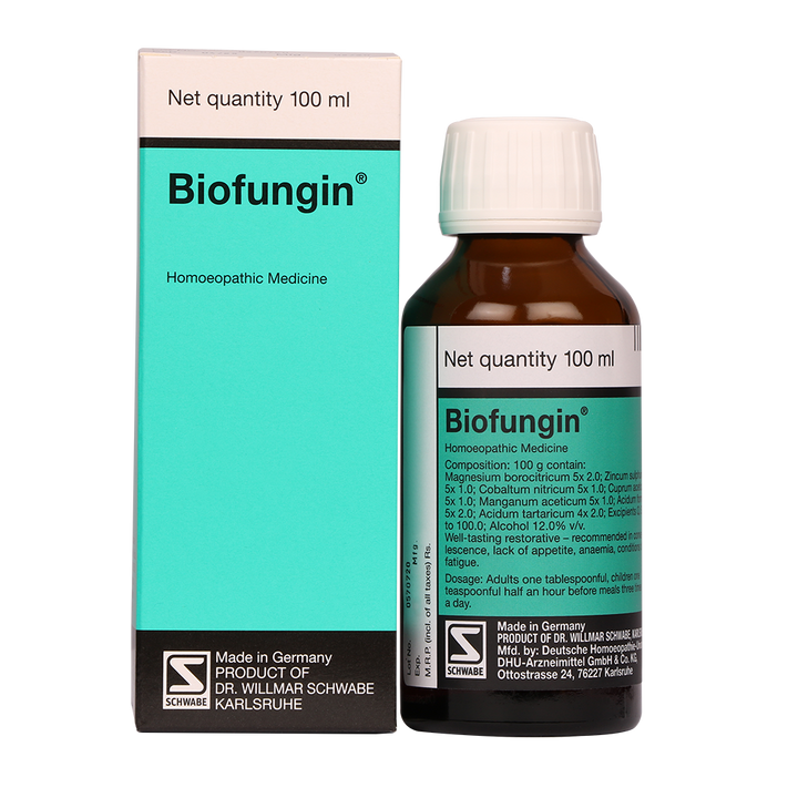 Schwabe German Biofungin Tonic - Natural Iron Boost for Anemia and Fatigue Relief, 0.60 kg
