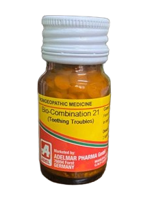 Dr. Reckeweg Bio-combination (BC21) Tablets for Natural Teething Relief in Babies, 0.08 kg