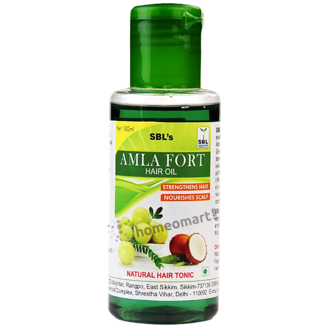 SBL Amla Forte Hair Oil - Natural Hair Growth & Dandruff Solution, 0.15 kg