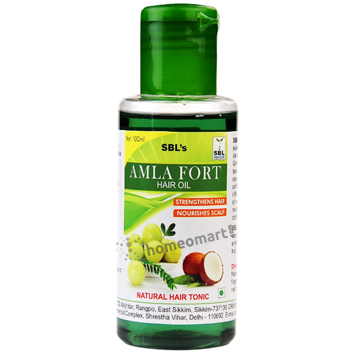 SBL Amla Forte Hair Oil - Natural Hair Growth & Dandruff Solution, 0.15 kg