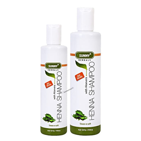 Bakson's Henna Shampoo with Aloe Vera Oil Control & Natural Shine, 0.15 kg